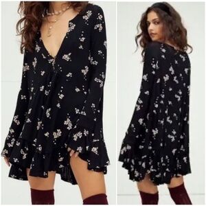 Free People Olivia Floral Printed Dress Tunic